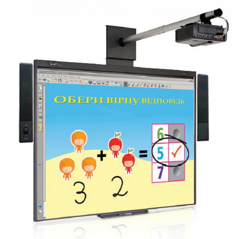 Новий інтерактивний комплекс SMART Board 480iv